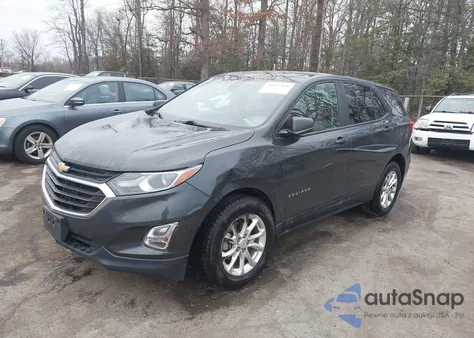 2020 Chevrolet Equinox Awd Ls из США, поврежденный, VIN 2GNAXSEV7L6252184